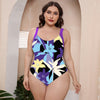 WAVES AHEAD ONE-PIECE SWIMSUIT