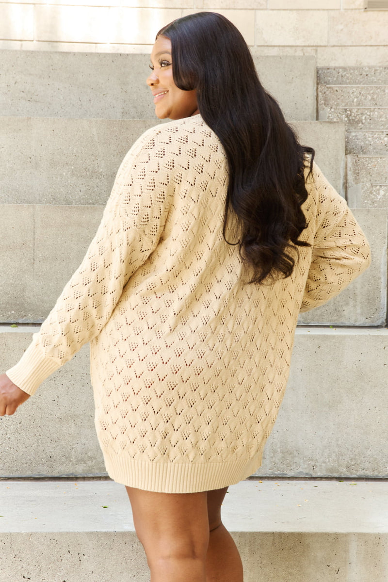 BREEZY DAYS OPEN FRONT CARDIGAN