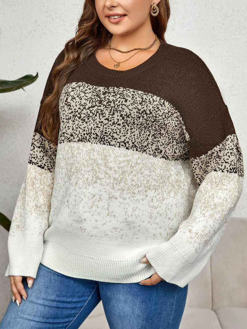 GROUNDED LONG SLEEVE SWEATER