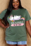 BORN TO SPARKLE BUT NOT TODAY TEE