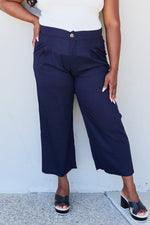IN THE MIX PLEATED LINEN PANTS