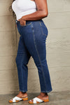 KAILEE HIGH WAISTED STRAIGHT JEANS