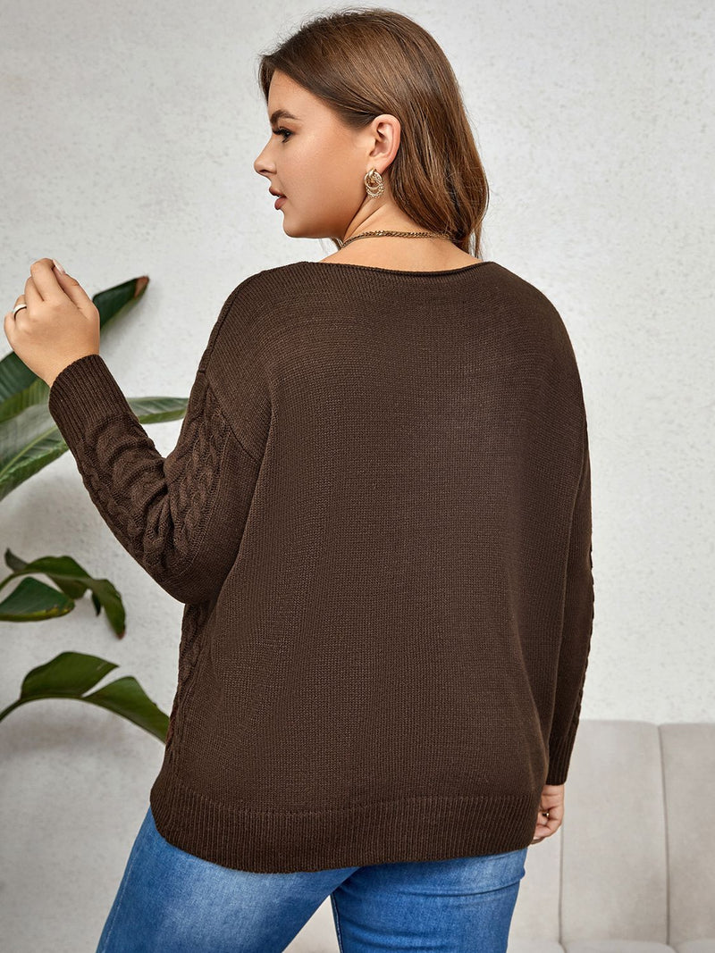 CABELLA CABLE-KNIT SWEATER
