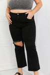 YASMIN RELAXED DISTRESSED JEANS